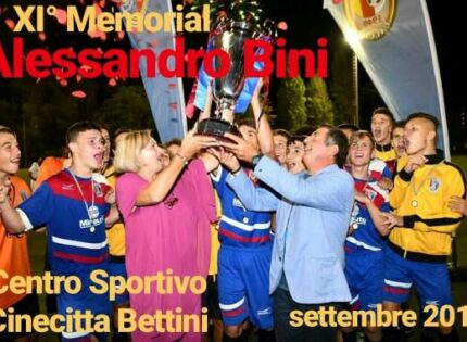 XI Memorial Alessandro Bini, le squadre partecipanti