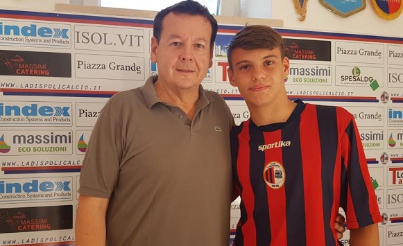 Ladispoli, ufficiale l’arrivo del talentuoso centrocampista Francesco Cannizzo