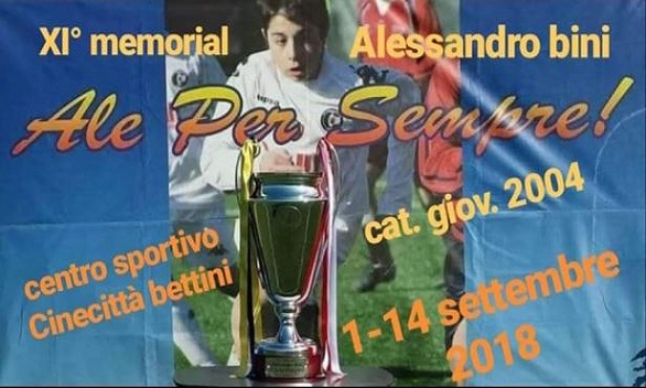 XI Memorial Alessandro Bini, oggi pomeriggio in campo per le Semifinali