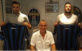 Civitavecchia, ecco i primi tre acquisti: Borriello, Vittorini e Nuti
