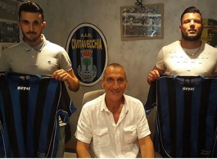 Civitavecchia, ecco i primi tre acquisti: Borriello, Vittorini e Nuti