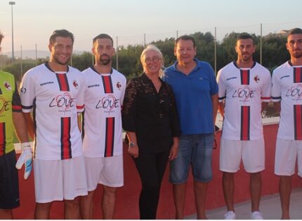 Ladispoli, presentate le nuove maglie e lo sponsor “Love”
