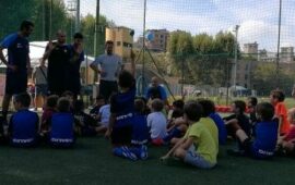La Romulea si tinge di neroazzurro. Grande festa al campo Roma per l’open day Scuola Calcio Inter