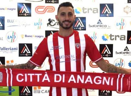 Città di Anagni, ufficiale il ritorno di bomber Cardinali: “Scelta di cuore, questa è casa mia”