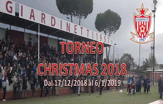 “Christmas 2018”, dal 17 Dicembre al 6 Gennaio grande calcio al Giardinetti