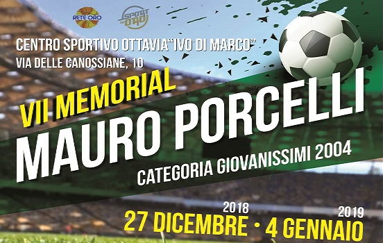 VII Memorial Mauro Porcelli, oggi pomeriggio alle 15:00 la finalissima Frosinone – Accademia C. Roma all’Ivo di Marco
