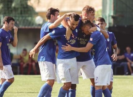 Il Montespaccato cala il poker al Campus Eur trascinato dal suo bomber Aimone Calì