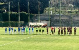 Il Trastevere fa festa ad Albano. Panico: “Il gol è per mia madre”