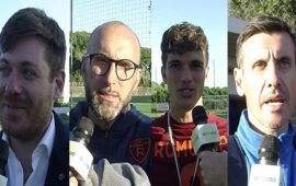 Post Finale Under 19 Elite Vigor Perconri – Romulea: le interviste a Vilella, Feroce, Belardo e Bellinati