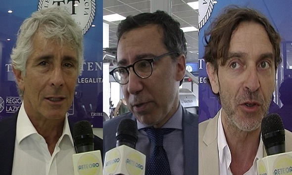 Andrea Abodi e Roberto Tavani in visità alla Palestra della Legalità di Ostia, le interviste