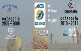 V Junior Cup, da oggi pomeriggio le Semifinali alla Pinetina e all’Oasi
