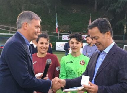 Calcio femminile, ieri sera l’amichevole Trastevere-Città del Vaticano