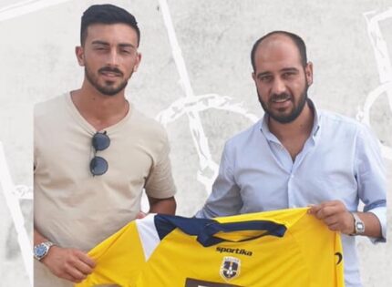 Il centrocampista classe 94 Fabio Ferrari é dell’Eretum Monterotondo