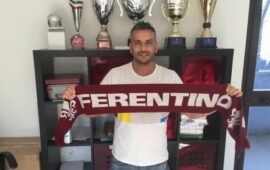 Ferentino, il bomber Caligiuri rinnova per il terzo anno consecutivo