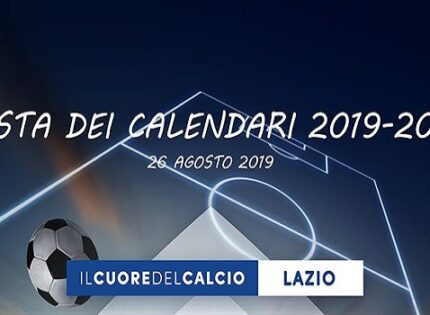 Festa dei calendari, il Cr Lazio sceglie lunedì 26 Agosto come data dell’evento