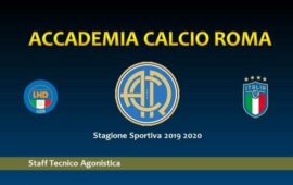 Accademia Calcio Roma, lo staff tecnico dell’agonistica