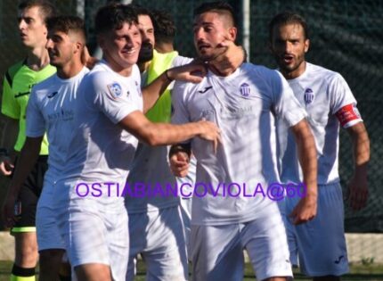 Ostiamare – Trastevere 2 – 0:  Esposito-Vasco, festa grande all’Anco Marzio