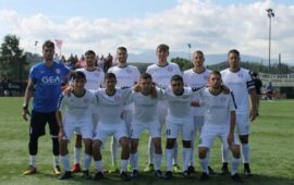 Atletico Lodigiani, che acuto al Riciniello: la squadra di Di Rocco piega il Gaeta grazie ad una prodezza di Marco Demofonti