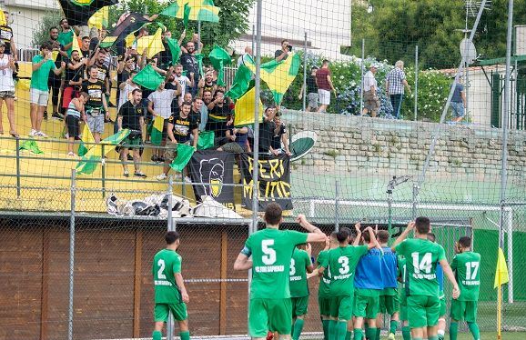 Tor Sapienza, la tua Serie D inizia col botto: 3-0 al Città di Anagni, pubblico gialloverde in estasi al Castelli