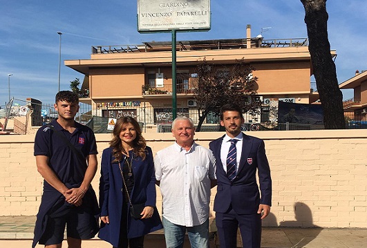 Ieri il Montespaccato Savoia ha ricordato Vincenzo Paparelli