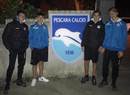 Accademia Calcio Roma, quattro talenti dell’U14 in prova al Pescara