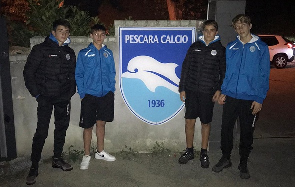 Accademia Calcio Roma, quattro talenti dell’U14 in prova al Pescara