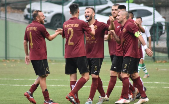Il Trastevere rifila 5 reti alla P.C.Tor Sapienza: Quarta vittoria consecutiva per il team di Perrotti