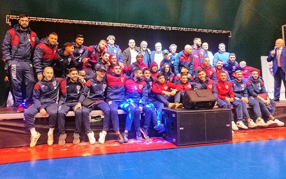 Festa di Natale del Pomezia Calcio 1957, il video con le interviste