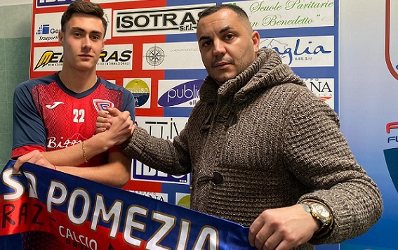 Pomezia, ufficiale l’arrivo dalla Lazio Primavera del difensore classe 2001 Mattia Petricca