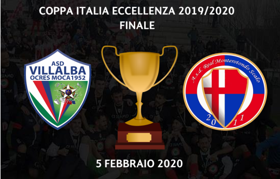 Coppa Italia di Eccellenza, la finale sarà Villalba Ocres Moca – Real Monterotondo Scalo