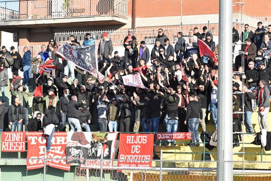 Città di Anagni-Turris, la Questura di Frosinone ha deciso: Solo 100 biglietti per i tifosi ospiti