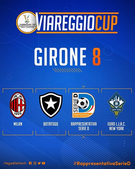 Rappresentativa Serie D, per il Viareggio Cup Giannichedda convoca 4 giocatori di squadre laziali