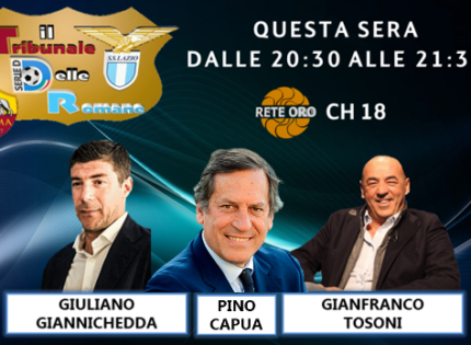 Il Tribunale delle Romane, puntata super con Giannichedda, Tosoni ed il Dott.Capua