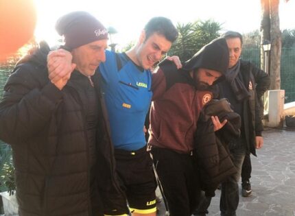Trastevere – Cassino sospesa al 17’st per un infortunio all’arbitro