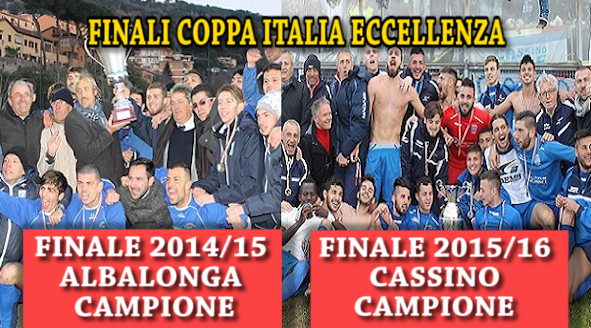 Amarcord Coppa Italia Eccellenza, giovedì sera le Finali 2014/2015 e 2015/2016. Dalle 20,30 su Rete Oro News