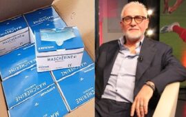Alessio Bizzaglia dona 2000 mascherine, il ringraziamento del Comune di Pomezia