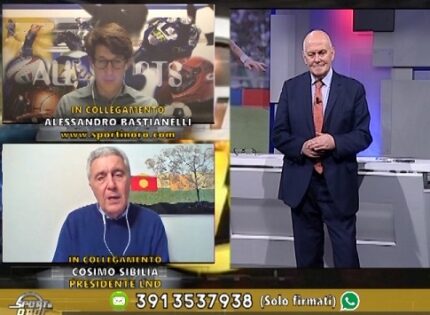 Gli interventi del Presidente LND Cosimo Sibilia in diretta a SPORT IN ORO