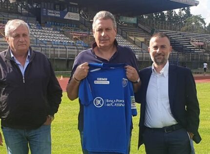Cassino, ufficiale il ritorno di Sandro Grossi: “Ringrazio la società per la fiducia”