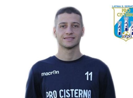 La Pro Cisterna annuncia un’altra riconferma: Bencivenga vestirà ancora biancoazzurro
