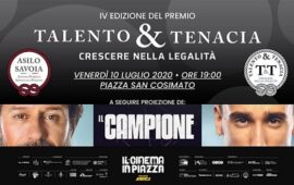 Talento&Tenacia, venerdì 10 luglio la premiazione in Piazza San Cosimato a Trastevere