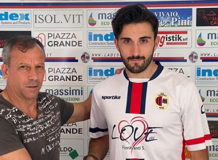 Ladispoli: Scorsini ritrova il suo pupillo Gianluca Nuti, centrocampista classe 1997