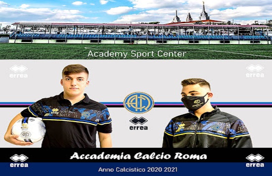 Accademia C. Roma, il nuovo sponsor tecnico è Errea