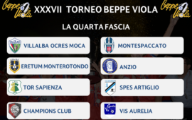 XXXVII Torneo Beppe Viola, le squadre della quarta fascia