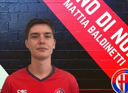 Il portiere classe 2001 Mattia Baldinetti rinnova con il Real Monterotondo Scalo