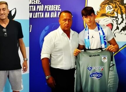 Terracina, il capitano Borelli lascia per motivi extra calcio. Preso il portiere classe 2002 Dennis Conti