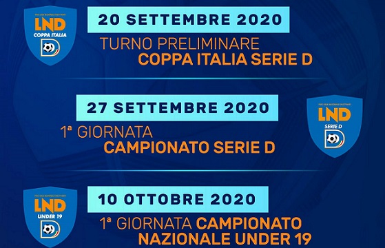 Serie D, le date della stagione 2020/2021