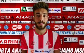 Il Cittá di Anagni annuncia l’ingaggio del centrocampista classe 1995 Franco Cataldi