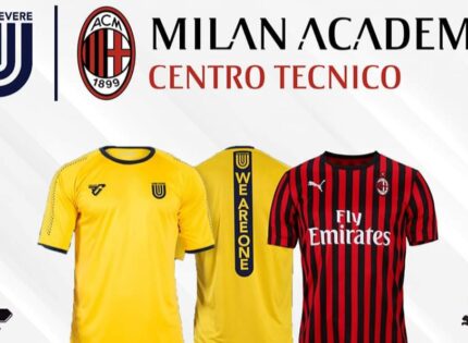 L’Urbetevere diventa centro tecnico di formazione AC Milan