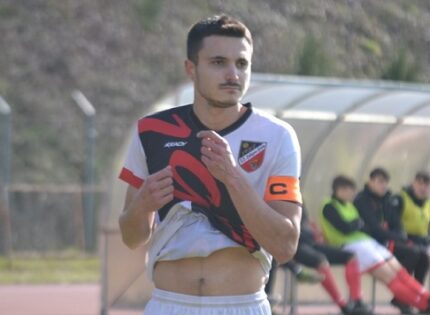 Il Colleferro riparte da capitan Amici: “Sarà il mio decimo anno in rossonero”