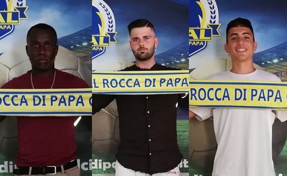 Real Rocca di Papa, ufficializzati altri 3 acquisti: Dabo, Fabiani e Corsi